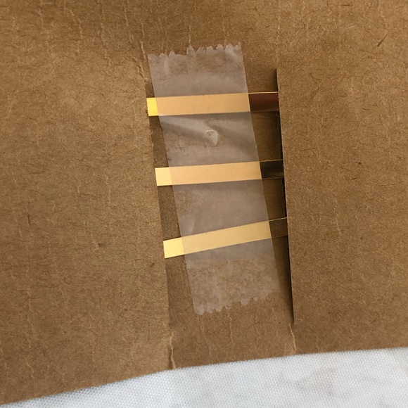 ❄️(5/$30) Berry Womens Accessories Hair 4 Piece Acrylic Blue Multi - Picture 2 of 3